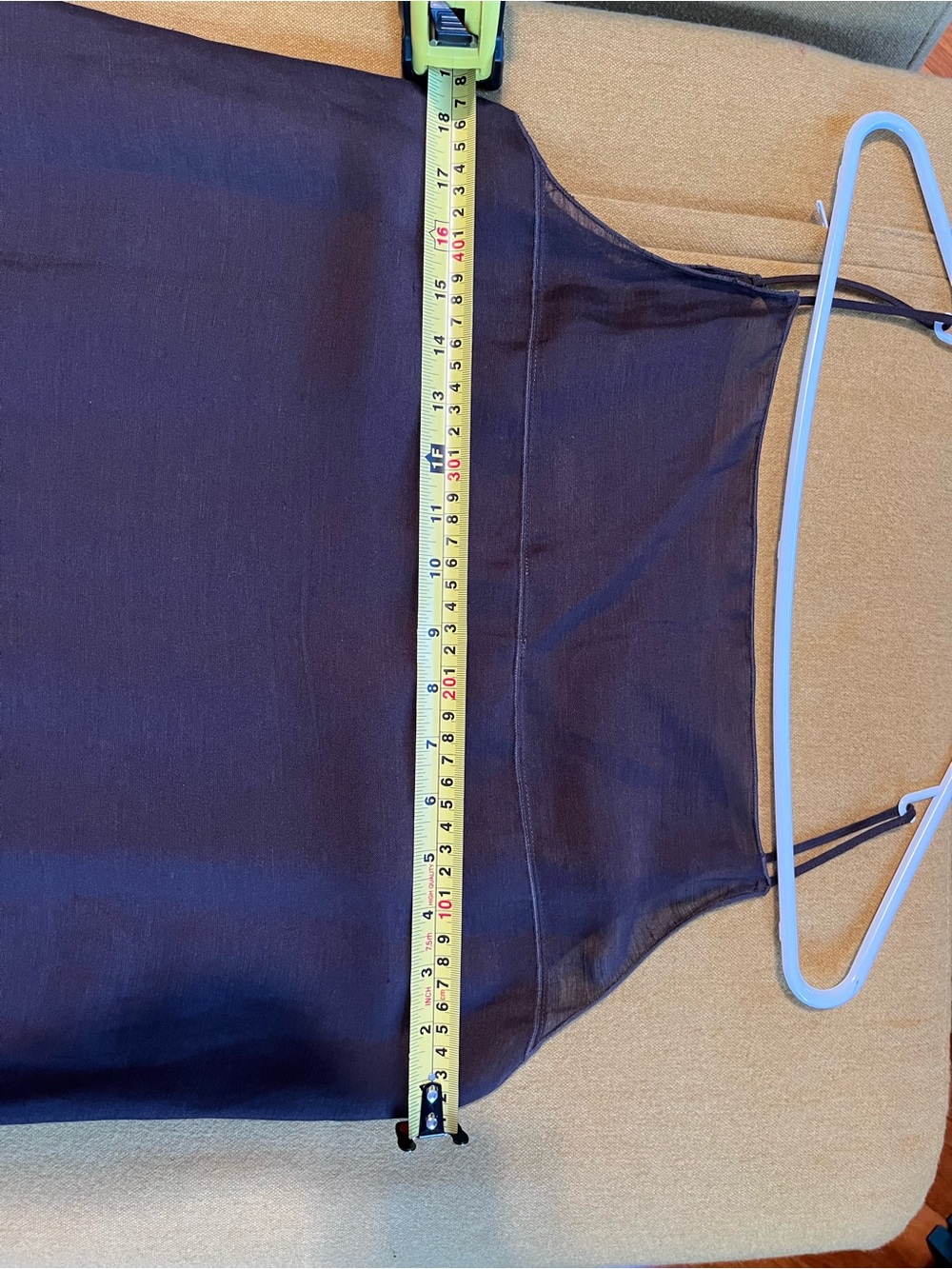 Massimo Dutti day dress, dark brown size S - Picture 9 of 11